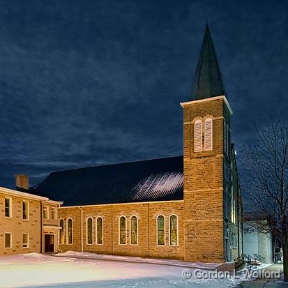 Baptist Church_06410-5.jpg - Photographed at first light in Smiths Falls, Ontario, Canada.